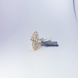 Anillo de Oro Amarillo de 14K para Mujer, Acabado Elegante, Joyería Fina, Regalo de Moda para Celebración de Bodas, Estilo Premium - Product Image 5
