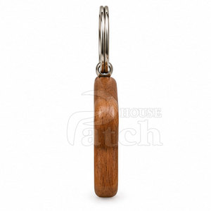 Porte-clés en bois personnalisé, design avec nom personnalisé, pour cadeaux, sacs à dos, sacs à main, sacs de voyage et usage quotidien - Product Image 5