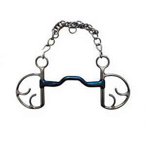 Bocados de Acero Inoxidable de Alta Calidad para Equitación, Bocados Españoles y Portugueses, Bocados de Corrección con Rodillo, Bocados de Perfil Bajo para Caballos, Tamaños Personalizados, Privados - Product Image 3