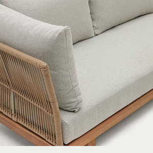 Modern Design Patio Furniture <b>Sofa</b> Set With Teak Wooden Frame <b>Material</b> for Home Furniture Decoration and Garden Furniture - Product Image 5