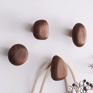 Perillas Decorativas para Gabinetes al por Mayor, Tiradores Redondos de Madera para Cajones de Cocina y Cómodas de Blossom Craft India - Product Image 1