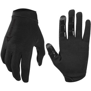 Gants de course à doigts entiers, noirs, en nylon, antidérapants, compatibles écran tactile, respirants, fermeture auto-agrippante, unisexes, MOTOCROSS, activités de plein air - Product Image 2