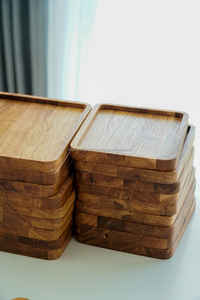 Bandeja DE SERVICIO DE MADERA Simple de estilo moderno para hogar y restaurante Juego de bandejas de servicio de hotel Suministros de hotel de Falak World Export - Product Image 3