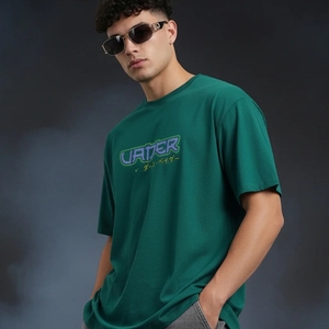 Camisetas YITE con hombros caídos y estampado personalizado, camisetas lisas de corte holgado de 250 g/m², camisetas extragrandes para hombre, 100 % algodón, camiseta básica. - Product Image 1