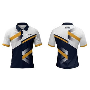 T-shirt de sport personnalisé, design de polo, impression par sublimation, polos de golf en polyester - Product Image 2