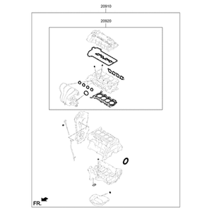 ปะเก็นและซีลใหม่ของ IONIQ รุ่น 2092003U08 - Product Image 2