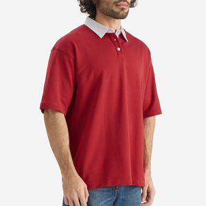 Nouveau Polo Homme Personnalisé de Haute Qualité pour le Golf, Séchage Rapide, avec Poche, Manches Courtes, en Polyester et Coton, Idéal pour l'Été - Product Image 3