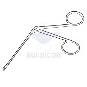   Pinzas para Polipos de Oído con Eje de 8.5 cm (3-1/2 Pulgadas) y Dientes 1:2, Instrumento Quirúrgico ORL de Acero Inoxidable para Polipos de Oído - Product Image 6