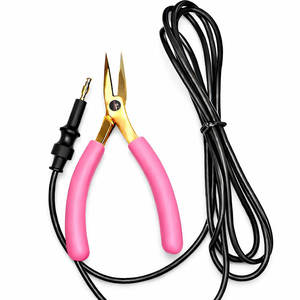 Grounded SP Model Stainless Steel Precision Pliers Slanted Tip for Permanent Jewelry Making Pulse-Arc Welding (Modern Style) - Product Image 3