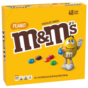 Bonbons au chocolat croustillants M&Ms, boîtes de 48x40g pour concessionnaires de salles de cinéma, exportation mondiale - Product Image 1
