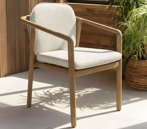 Luxury Outdoor <b>Round</b> Dining Set Premium <b>Patio</b> Furniture for Villa Resort Poolside and Garden Living Space - Product Image 3