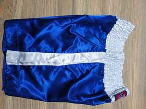 Shorts de Muay Thai avec coutures de qualité supérieure, matière légère et ceinture élastique offrant confort et flexibilité. - Product Image 6