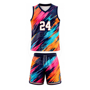 Uniforme de Baloncesto de Tela Transpirable Premium que Absorbe la Humedad, con Colores Personalizados del Equipo y Rápido Secado - Product Image 3
