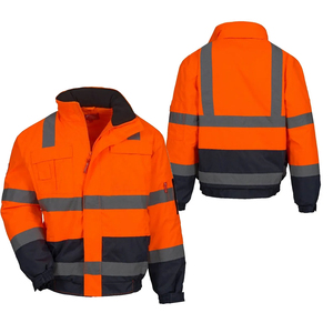 Uniforme de Trabajo de Invierno Resistente, Chaqueta y Pantalón de Seguridad de Poliéster Térmico Impermeable, Descuento por Compra al por Mayor, Clase 2 - Product Image 4
