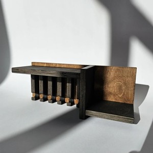 Estantes de pared de madera de mango y estantes flotantes OEM personalizados al por mayor |   Aqdus Saleem India - Product Image 2