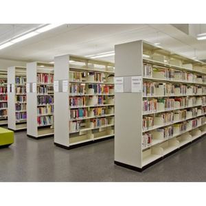 Étagères de bibliothèque robustes, cadre en CRCA MS2 avec revêtement en poudre, étagères réglables, largeur 900-4500, hauteur 1500-2400, standard - Product Image 3