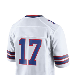 Camiseta de fútbol americano 100% poliéster transpirable de malla para unisex, diseño personalizado, sublimación impresa. - Product Image 5