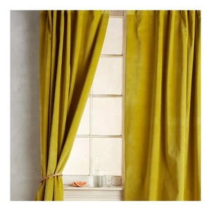 Rideaux sur mesure de style américain pour le salon, la salle à manger et la chambre à coucher Blocs de rideaux occultants imprimés pour portes et fenêtres en vente - Product Image 4