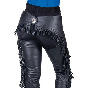 2026 Customized Logo Printing Light Weight <b>Men</b> Horse Riding <b>Chaps</b> / Premium Quality Reasonable Price Wholesale <b>Leather</b> <b>Chaps</b> - Product Image 5