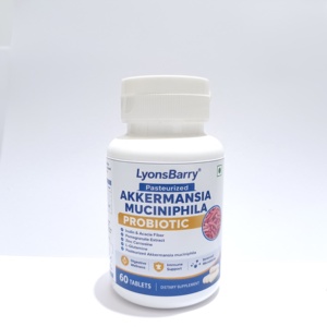 Cápsulas Probióticas Akkermansia Muciniphila para la Salud Intestinal y el Equilibrio Digestivo en Adultos, Fórmula de Apoyo Inmunológico, 60 Unidades - Product Image 1