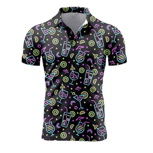 เสื้อเชิ้ตแขนสั้นพิมพ์ลายแมวสีเหลืองดำ ยูนิเซ็กส์ คอปกพับได้ พิมพ์ลายดิจิตอลทั้งตัว ทรงปกติ ใส่ได้ทุกฤดู 100% - Product Image 2