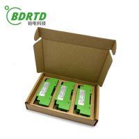 Pemancar suhu Input termokopel PT100 rel DIN 35mm 0-5V 0-10V Output
