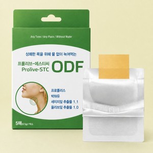 Film buccal à dissoudre Prolive STC ODF à la propolis et à l'huile de menthe poivrée pour l'hygiène buccale, 5 feuilles - Product Image 2
