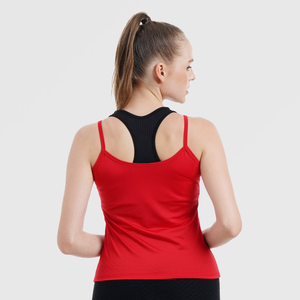Nouveau design – Débardeur de sport uni pour femme, style été, col rond, sans manches, taille adulte – Vente en gros - Product Image 4