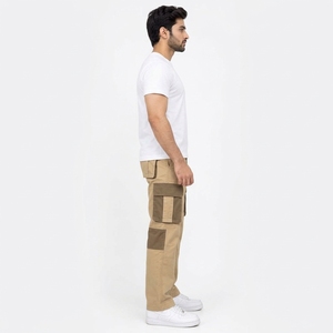 Trendy <b>men</b> <b>cargo</b> <b>pant</b> with multiple spacious pockets durable material and modern relaxed fit for streetwear and outdoor styling - Product Image 3