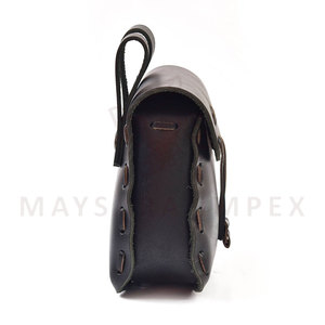 Bolsa de Cintura Medieval Hecha a Mano, Bolsa de Cuero Vikinga, Bolsa de Cintura Renacentista para LARP, Caza y Uso General, Bolsas de Cintura de Cuero Vikingas Personalizadas - Product Image 4