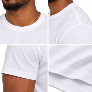 Private Label <b>Men</b> <b>T</b> <b>Shirt</b> Custom Branding Neck Tag Poly Bag Packaging OEM ODM Manufacturer Wholesale Supplier - Product Image 3