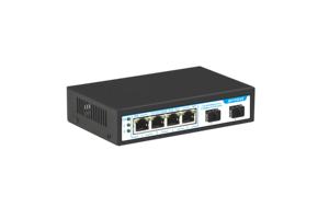 Ready to Ship SFP Fiber Optic Gigabit <strong>4</strong> Port Switch PoE Gigabit CCTV Network - Product Image 3