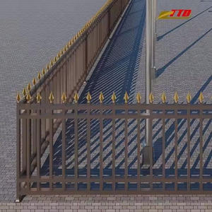 แผงรั้วโลหะกลางแจ้งปรับแต่งได้ตามต้องการดีไซน์ทนทานใช้ในฟาร์มสวนจากผู้ผลิตในเวียดนาม - Product Image 2