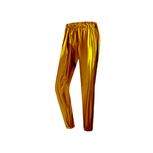 Combinaison de sauna à capuche dorée métallisée personnalisée pour hommes, idéale pour la perte de poids, la gym, le fitness et l'entraînement, vente en gros - Product Image 3