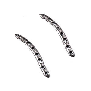 Juego de 2 Placas de Compresión para Clavícula, Placa de Titanio para Fijación de Fracturas Óseas, Placas Ortopédicas Quirúrgicas Veterinarias - Product Image 2