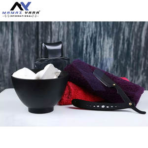 Rasoir de barbier ergonomique en acier inoxydable à bord droit, durable, pour des rasages de précision et des rasages parfaits en salon, design classique - Product Image 2