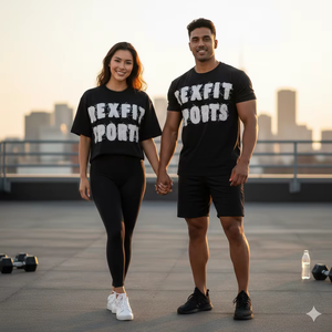 เสื้อยืดเร็กซ์ฟิต สปอร์ต รุ่นเฮฟวี่เวท แบบเรียบ สำหรับสกรีนลายเอง สไตล์วินเทจ ย้อมสีแบบแอซิดวอช ทำสีซีดแบบดิสเทรส สไตล์สตรีท สีดำ - Product Image 5