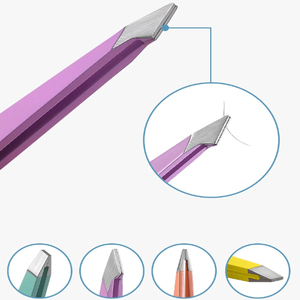 Kit de Pinzas para Extensión de Pestañas y Cejas de Marca Privada al por Mayor, Juego de Pinzas Aplicadoras de Pestañas de Alta Calidad - Product Image 5