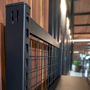 Cost-Effective Modern Powder Coated Open-Back Gondola Shelving | Single-Sided Metal Retail Island <b>Display</b> <b>Rack</b>-OEM Accepted - Product Image 4