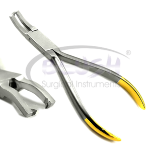 Meilleur prix, faible MOQ, pinces orthodontiques à usage professionnel, corps en acier poli, pointes précises, manuelles, certifiées CE par Blush Surgical - Product Image 1