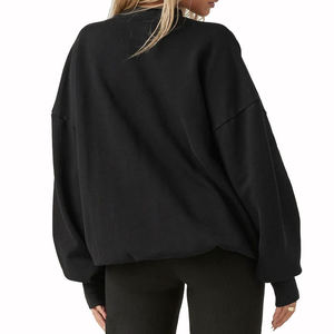 Sweat-shirt personnalisé pour femmes en tissu French Terry à col rond, vêtements graphiques, fabricant de marques privées - Product Image 6
