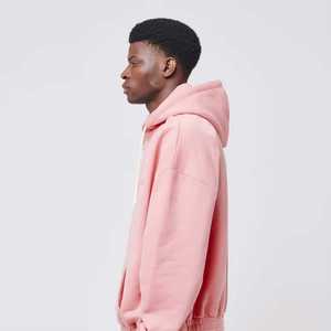 Sweat-shirts à capuche personnalisés 100% coton, couleur personnalisée, lavage vintage, fermeture éclair intégrale pour hommes - Style hip-hop à épaules tombantes - Product Image 4