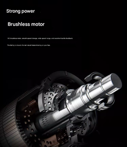 พัดลมมือถือพลาสติกไร้ใบพัด Gongtian F95D Storm ใช้มอเตอร์แบบไร้แปรงถ่าน ใช้พลังงานจากแบตเตอรี่ สำหรับใช้งานกลางแจ้ง - Product Image 4