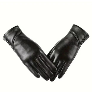 Guantes Elegantes de Cuero para Mujer, Venta al por Mayor, Nuevo Diseño Unisex, Guantes de Piel de Oveja Coloridos, Guantes de Cuero Genuino Personalizados a la Moda - Product Image 1