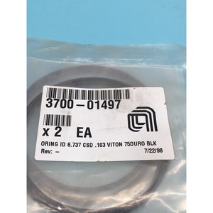 2 AMAT 3700-01497 O-RING ID 6.737 CSD 0.103, 75 - Equipo y Piezas de Semiconductores de Confianza de Marca Global Legacy - Product Image 1