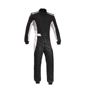 Combinaison de karting noire personnalisée pour adultes - Combinaison de course automobile professionnelle avec logo personnalisé, coupe confortable et utilisable en toutes saisons - Product Image 4