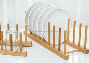 Soporte de placa de disco de madera, utensilios de cocina, decoración del hogar, producto de alta calidad, 2023 - Product Image 6