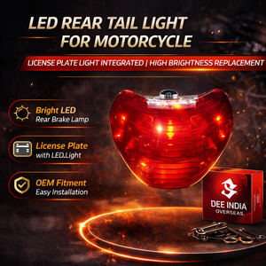 Luz Trasera LED para Motocicleta con Luz para Placa de Matrícula |   Conjunto de Luz de Freno Trasera |   Repuesto OEM - Product Image 3
