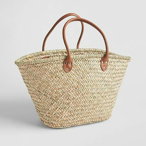 Bolso de mano elegante y moderno para mujer, bolso de ratán, bolso de paja para vacaciones de verano, se acepta OEM, logotipo personalizado de fábrica de Vietnam. - Product Image 5