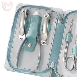 Professional 7pcs Luxury Nail Manicure & Pedicure Set with 3-in-1 Nail Clipper Portable & Durable Stainless Steel <b>Box</b> Packed - Product Image 3